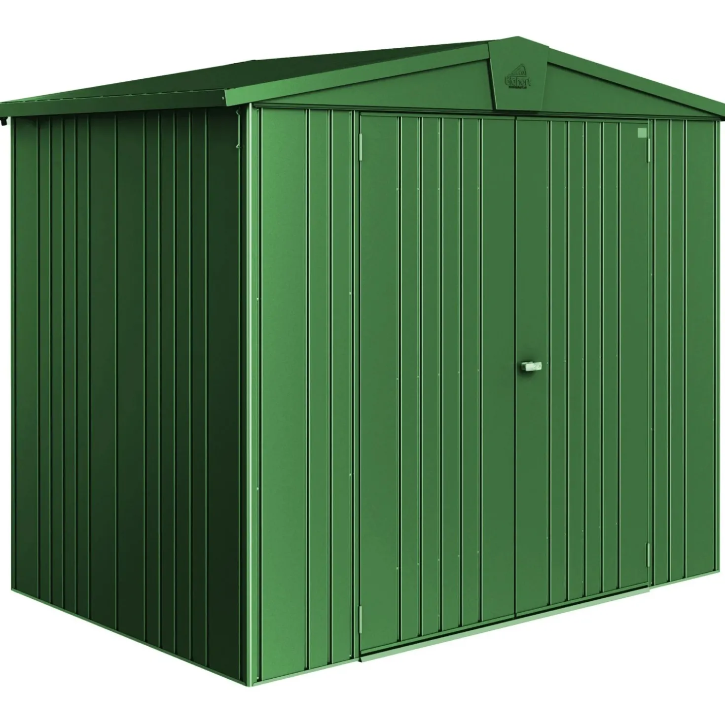 Casetta da giardino Biohort Europa sp 0,5 mm 203x244x156 cm verde 2 batt.