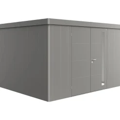 Casetta da giardino Biohort Neo sp 5 mm 348x292x222 cm quarzo 2 batt.