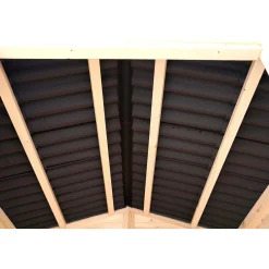 Casetta da giardino in legno sp 16 mm H204xL180xP187 cm
