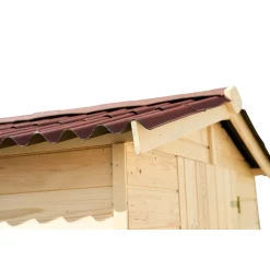 Casetta da giardino in legno sp 16 mm H204xL180xP187 cm