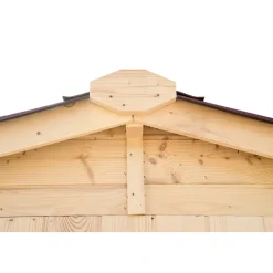 Casetta da giardino in legno sp 16 mm H204xL180xP187 cm