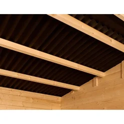 Casetta da giardino in legno sp 16 mm H210xL370xP187 cm