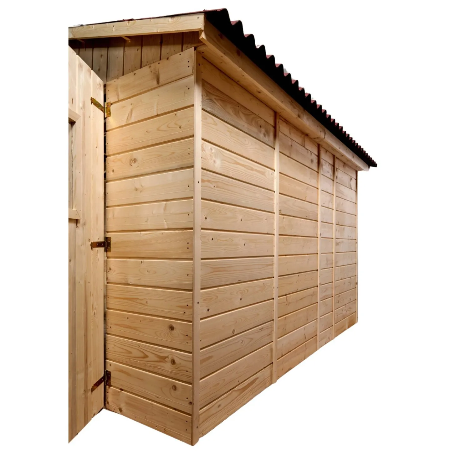 Casetta da giardino in legno sp 16 mm H226xL300xP300 cm