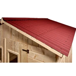 Casetta da giardino in legno sp 16 mm H226xL300xP300 cm