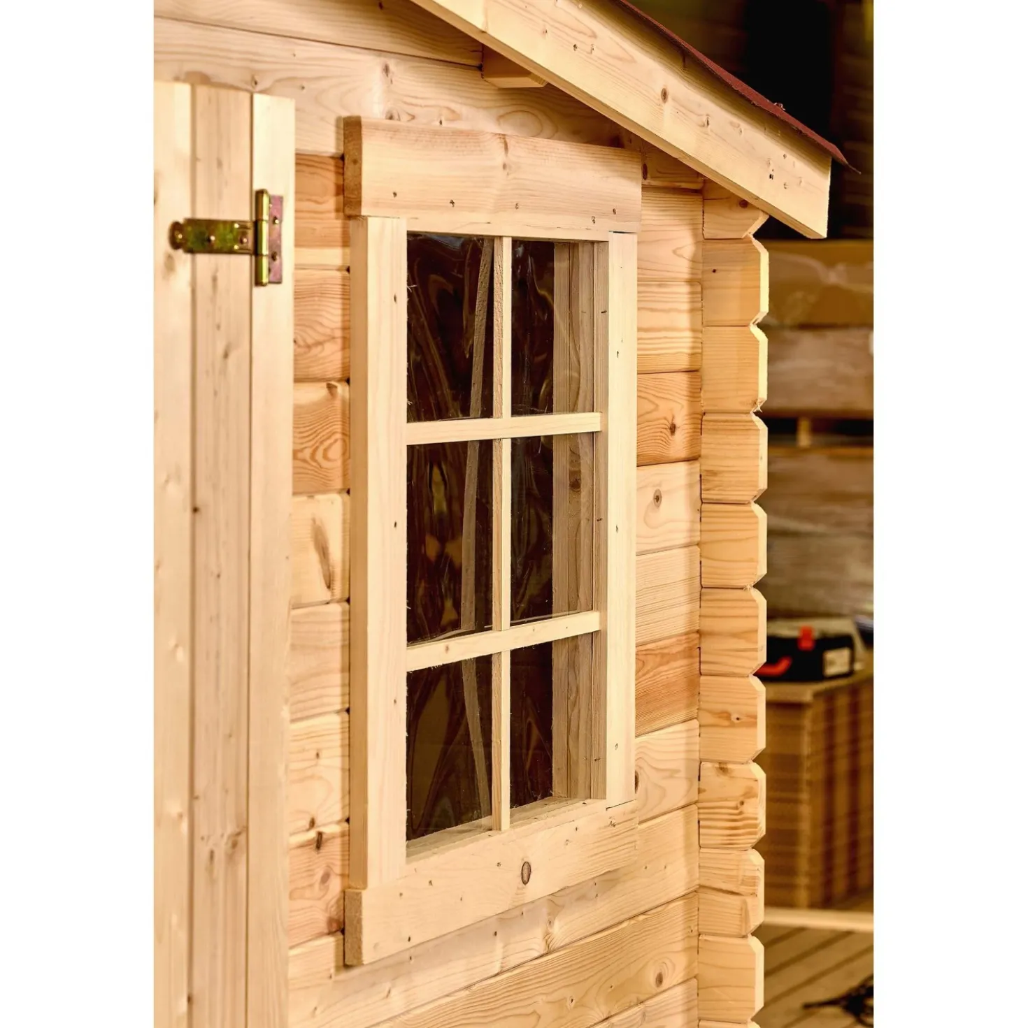 Casetta da giardino in legno sp 28 mm H207xL416xP504 cm