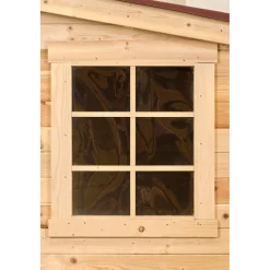 Casetta da giardino in legno sp 28 mm H207xL416xP404 cm
