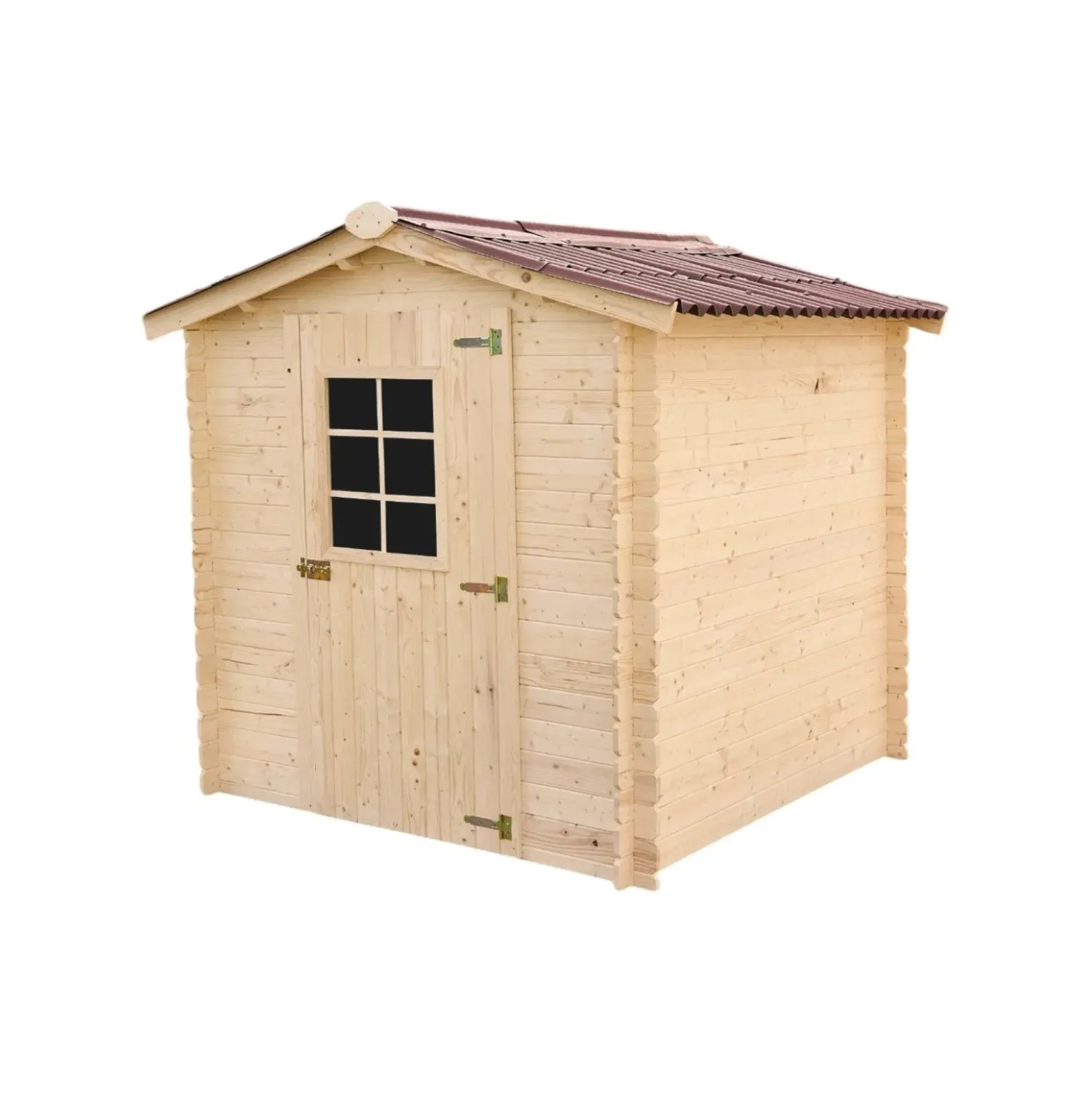 Casetta da giardino in legno sp 20 mm H197xL199xP205 cm