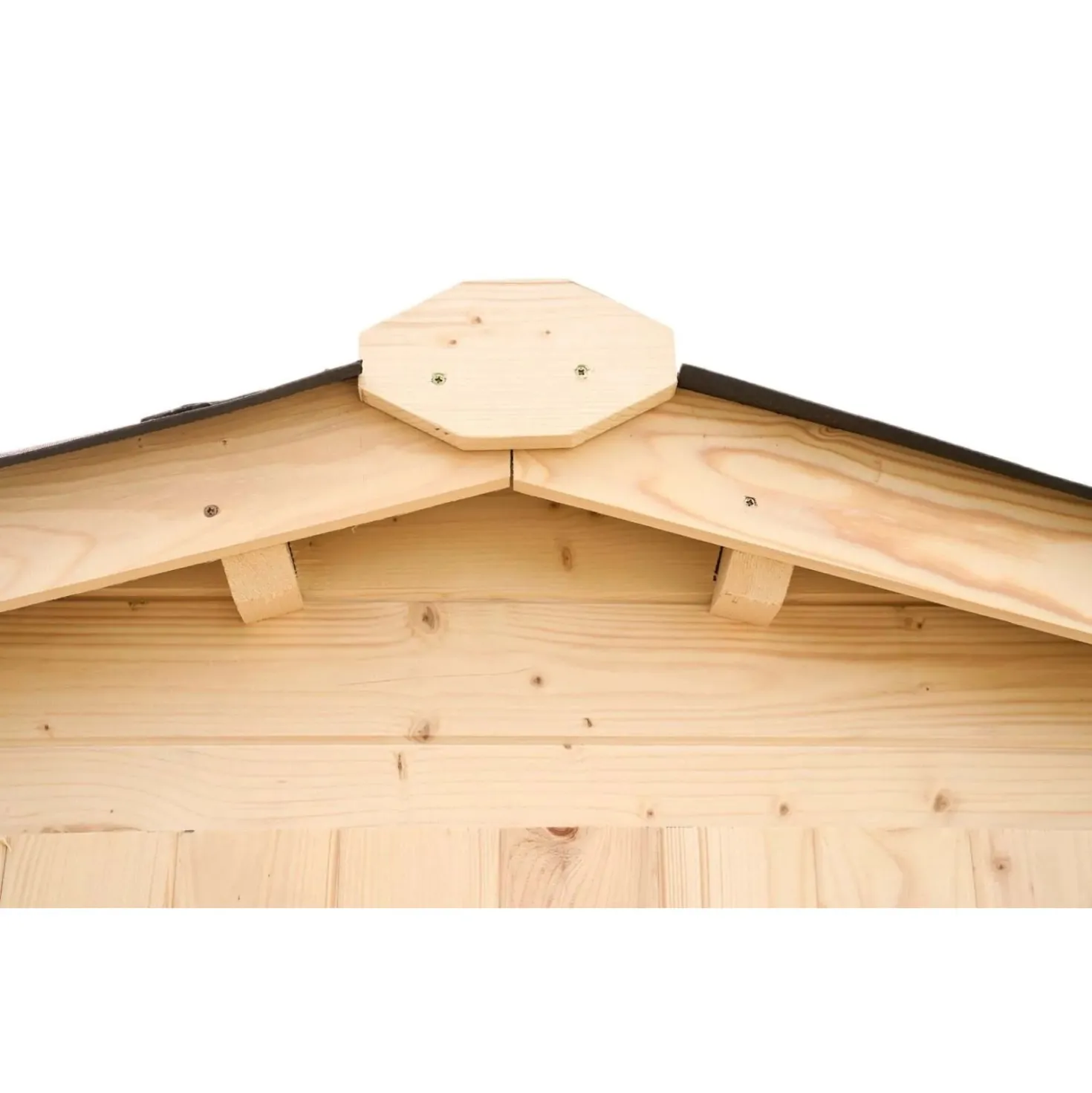 Casetta da giardino in legno sp 20 mm H197xL199xP205 cm