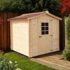 Casetta da giardino in legno sp 20 mm H197xL199xP205 cm