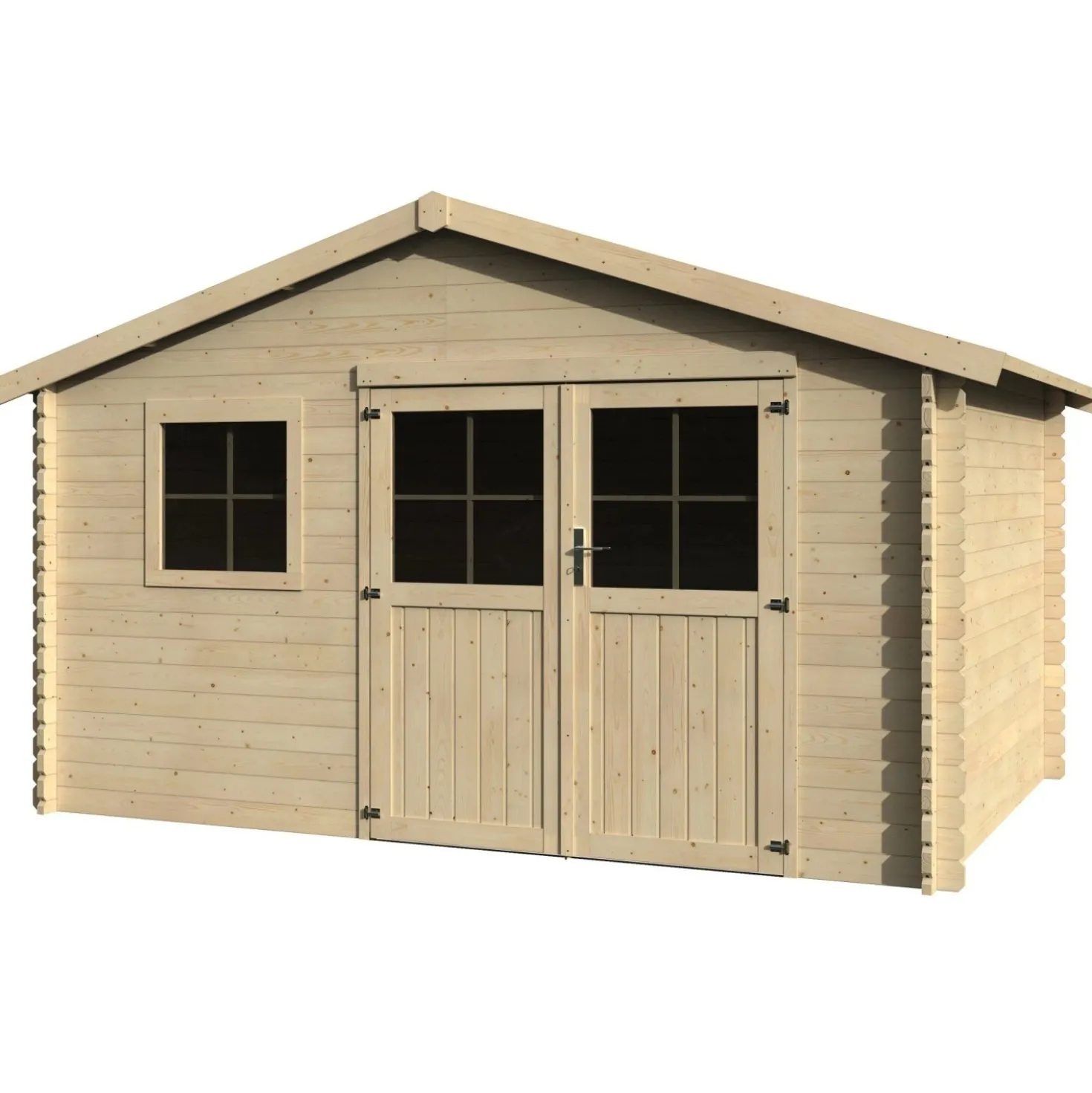Casetta da giardino in legno Torcal sp 34 mm H247xL430xP302 cm