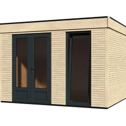 Casetta da giardino in legno semi-abitabile H250xL365xP299 cm 8,71 m²