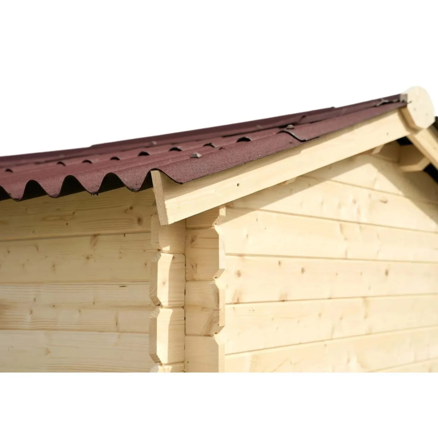 Casetta da giardino in legno con pavimento sp 20 mm H197xL199xP205 cm