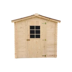 Casetta da giardino in legno con pavimento sp 20 mm H197xL199xP205 cm