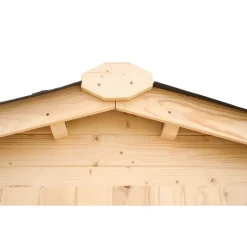 Casetta da giardino in legno con pavimento sp 20 mm H197xL199xP205 cm
