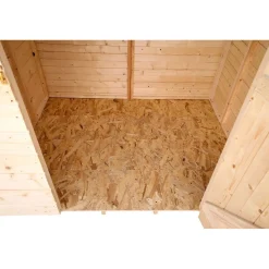 Casetta da giardino in legno sp 16 mm H204xL180xP145 cm