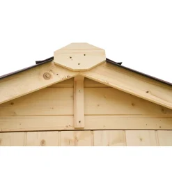 Casetta da giardino in legno sp 16 mm H203xL136xP146 cm