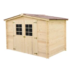 Casetta da giardino in legno sp 20 mm H197xL310xP188 cm