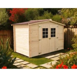 Casetta da giardino in legno sp 20 mm H197xL310xP188 cm