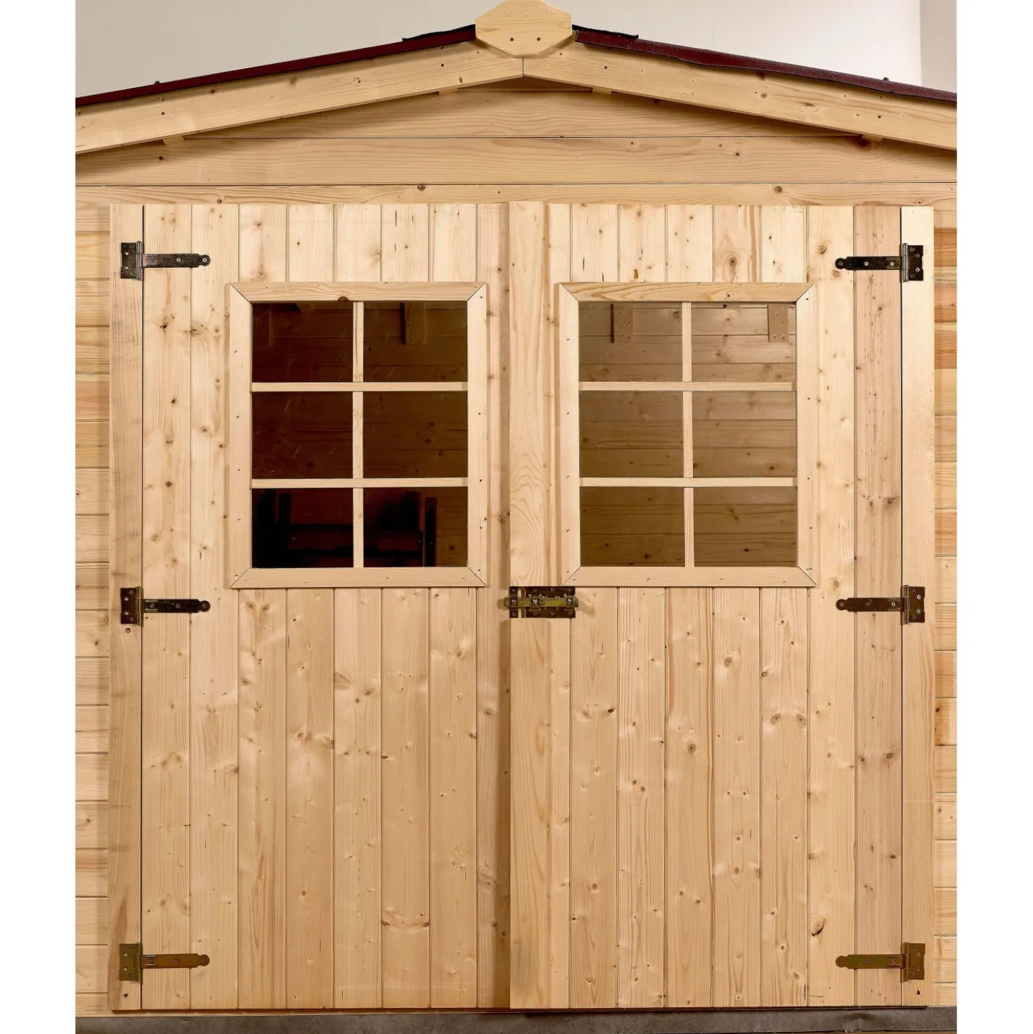 Casetta da giardino in legno sp 28 mm H207xL416xP304 cm