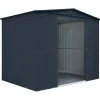 Casetta da giardino in metallo CA005 245x185x198 cm