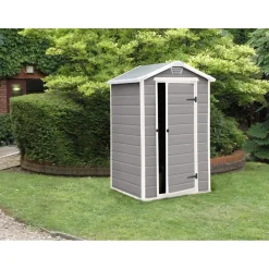 Casetta da giardino in plastica Keter Manor 4x3 dim 128x94x196 cm