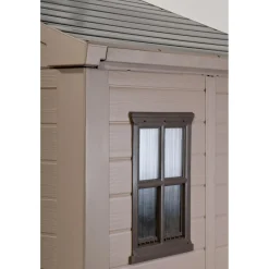 Casetta da giardino in plastica Keter Factor sp 1,6 mm marrone 3,39 mq