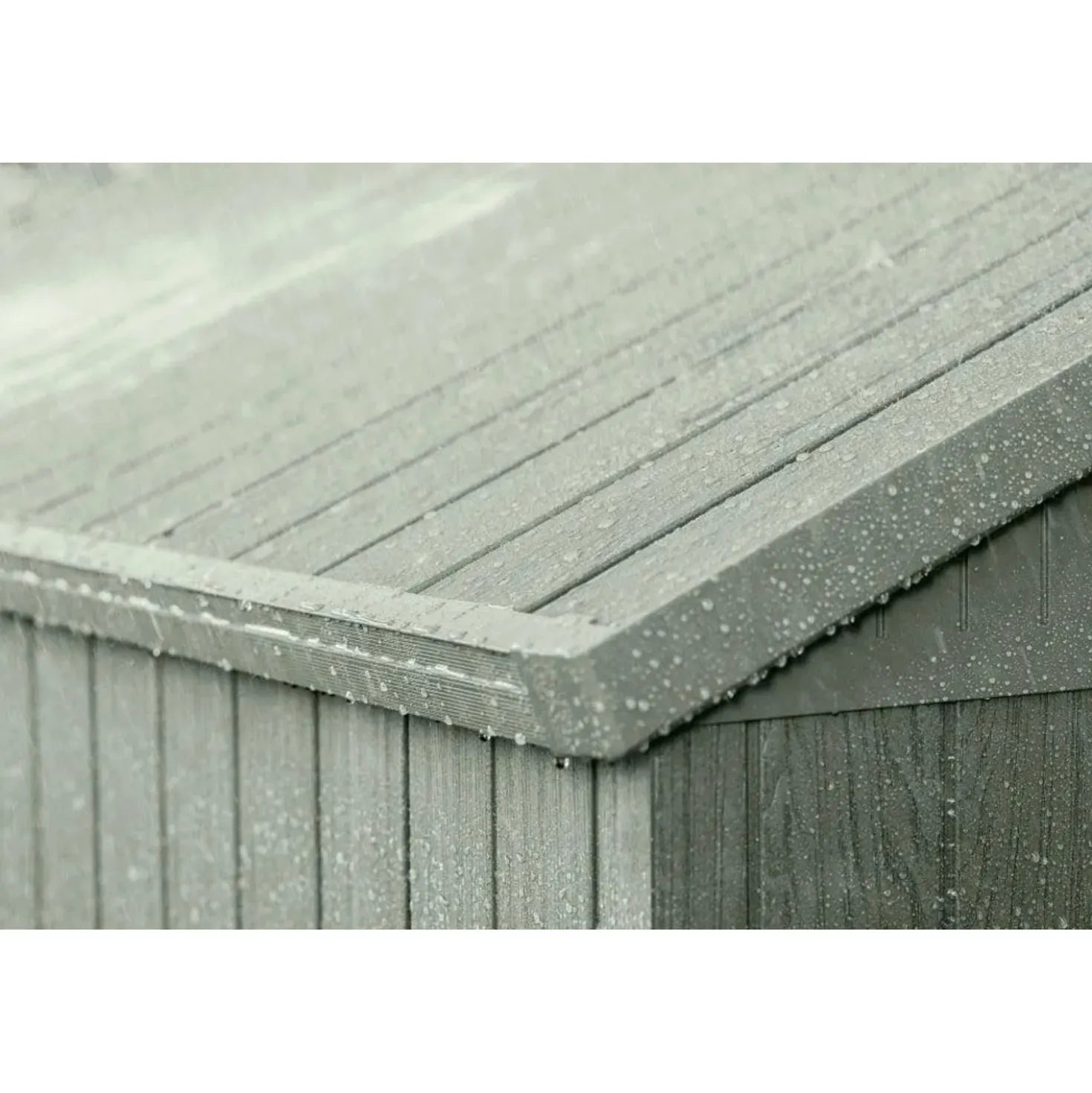 Casetta da giardino in plastica Keter Darwin 6x4 sp 16 mm verde 2,2 m²
