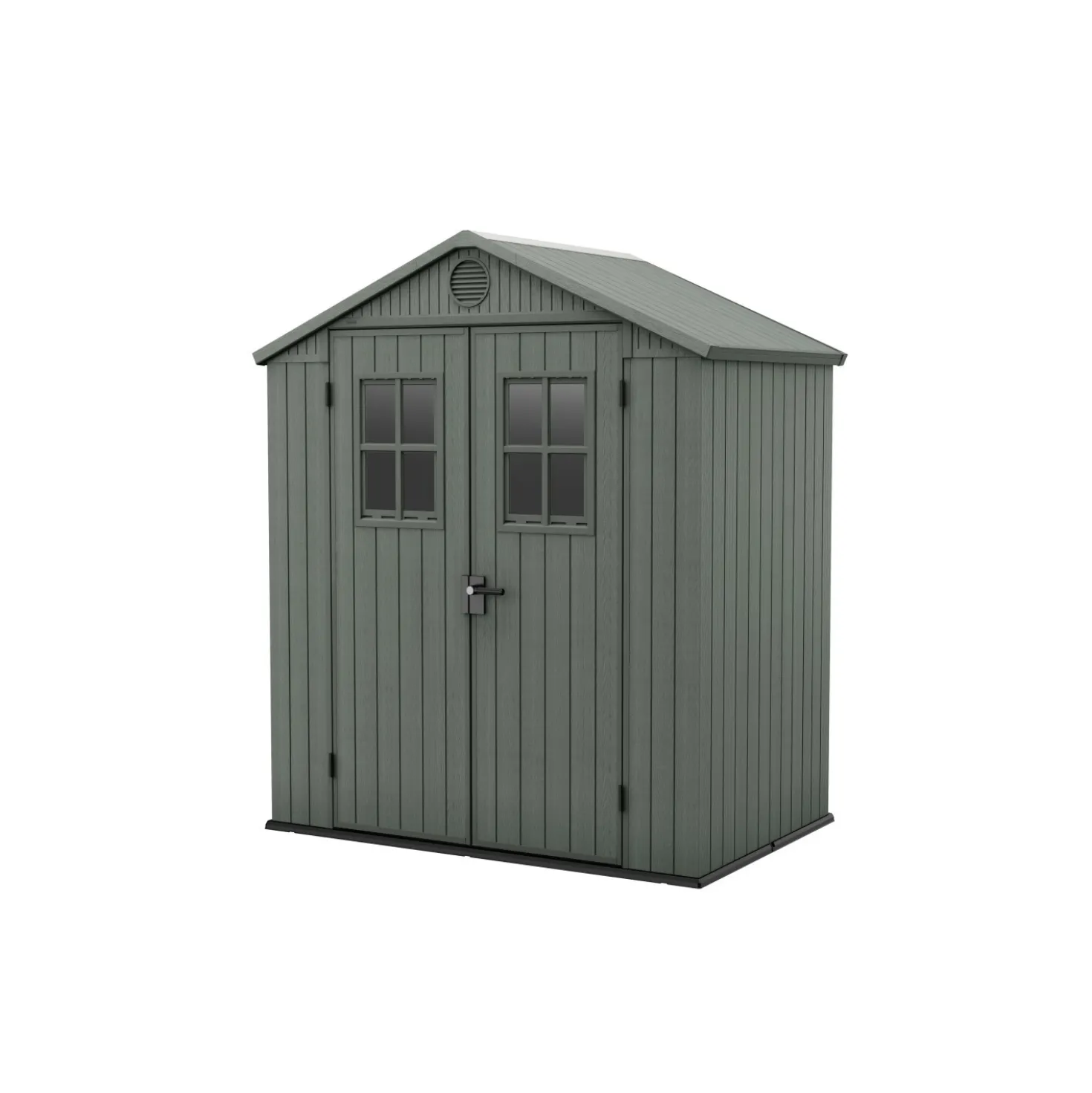 Casetta da giardino in plastica Keter Darwin 6x4 sp 16 mm verde 2,2 m²
