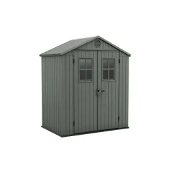 Casetta da giardino in plastica Keter Darwin 6x4 sp 16 mm verde 2,2 m²