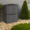 Casetta da giardino in PVC Garden Shed sp. 60 mm antracite 2,5 m²