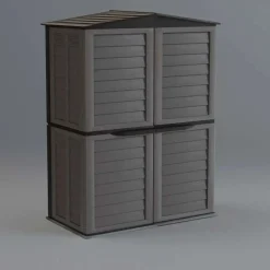 Casetta da giardino in PVC Garden Shed sp. 60 mm antracite 2,5 m²
