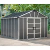 Casetta da giardino in PVC Palram Canopia Yukon sp. 10 mm grigio 13,1 m²