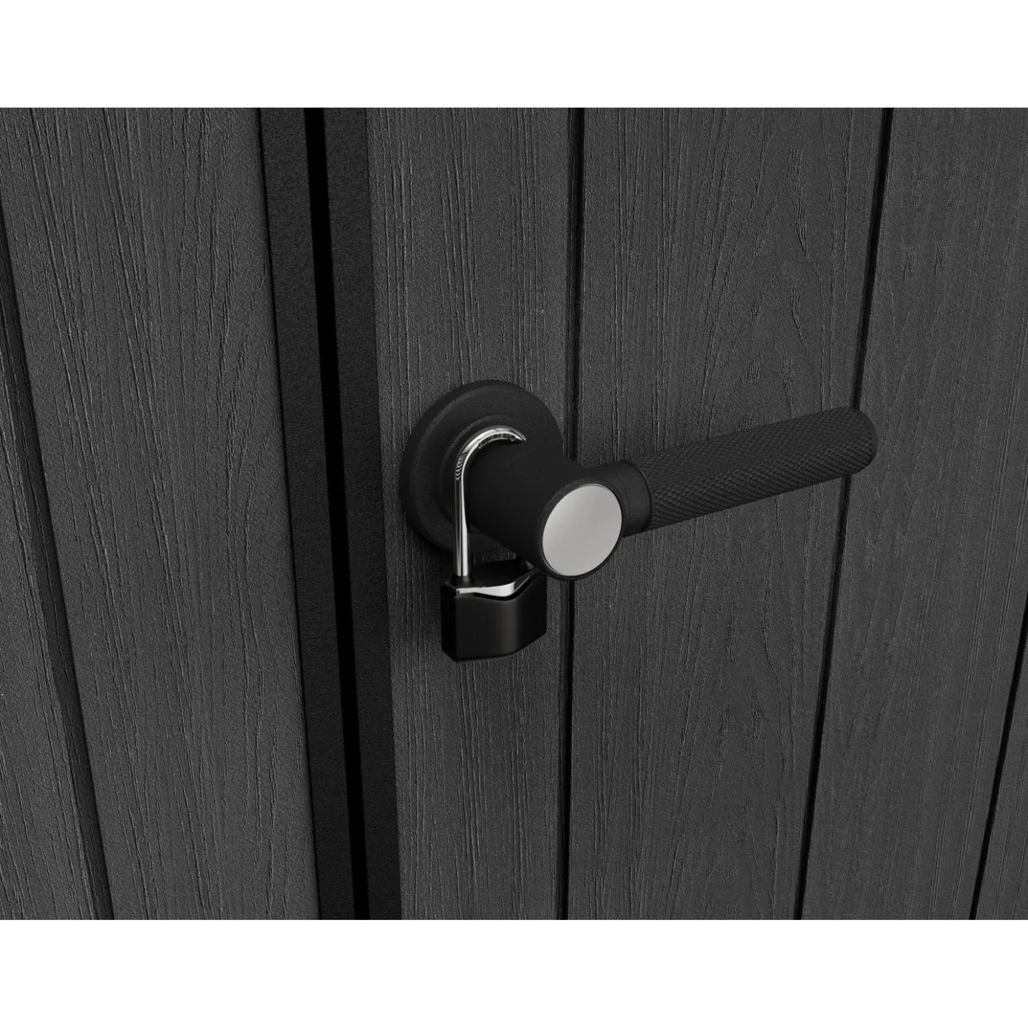 Casetta da giardino in resina Keter Oakland sp. 20 mm grigio 4,5 m²