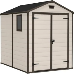 Casetta da giardino in resina Keter Manor beige 4,4 m²