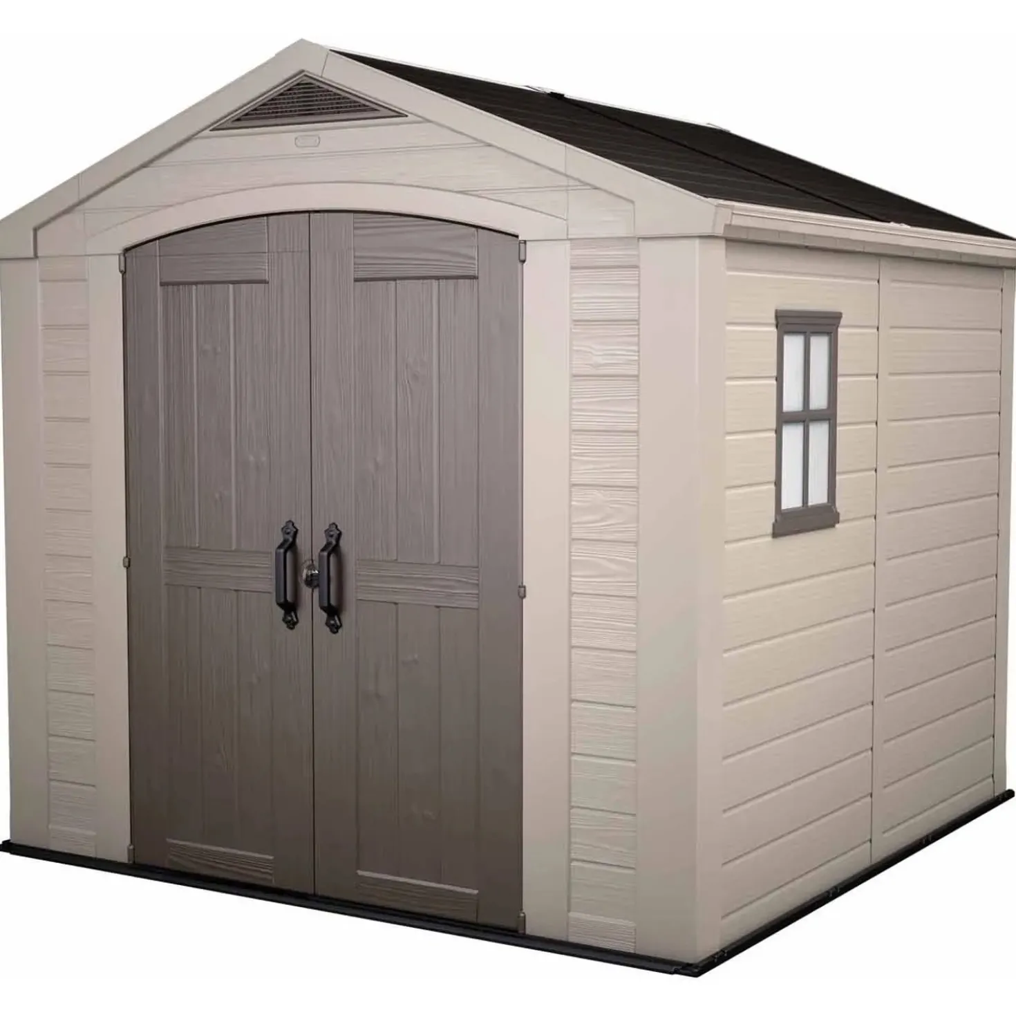 Casetta da giardino in resina Keter Factor sp. 16 mm beige 4,67 m²