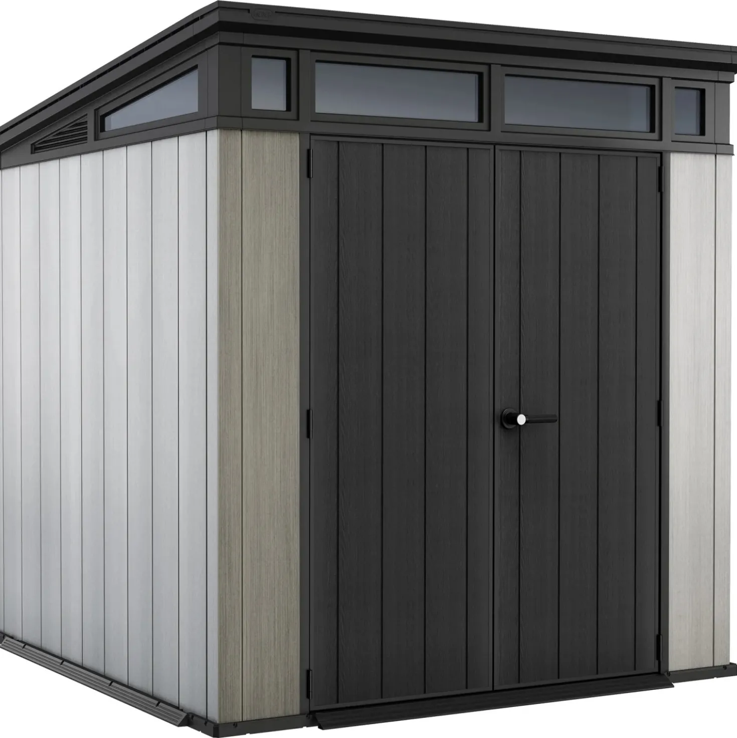 Casetta da giardino in resina Keter Artisan 77 sp. 2,0 mm grigio 4,67 m²
