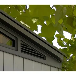 Casetta da giardino in resina Keter Artisan 77 sp. 2,0 mm grigio 4,67 m²