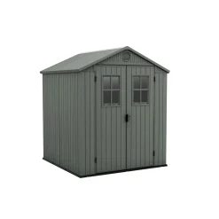 Casetta da giardino in resina Keter Darwin sp. 16 mm verde 3,47 m²