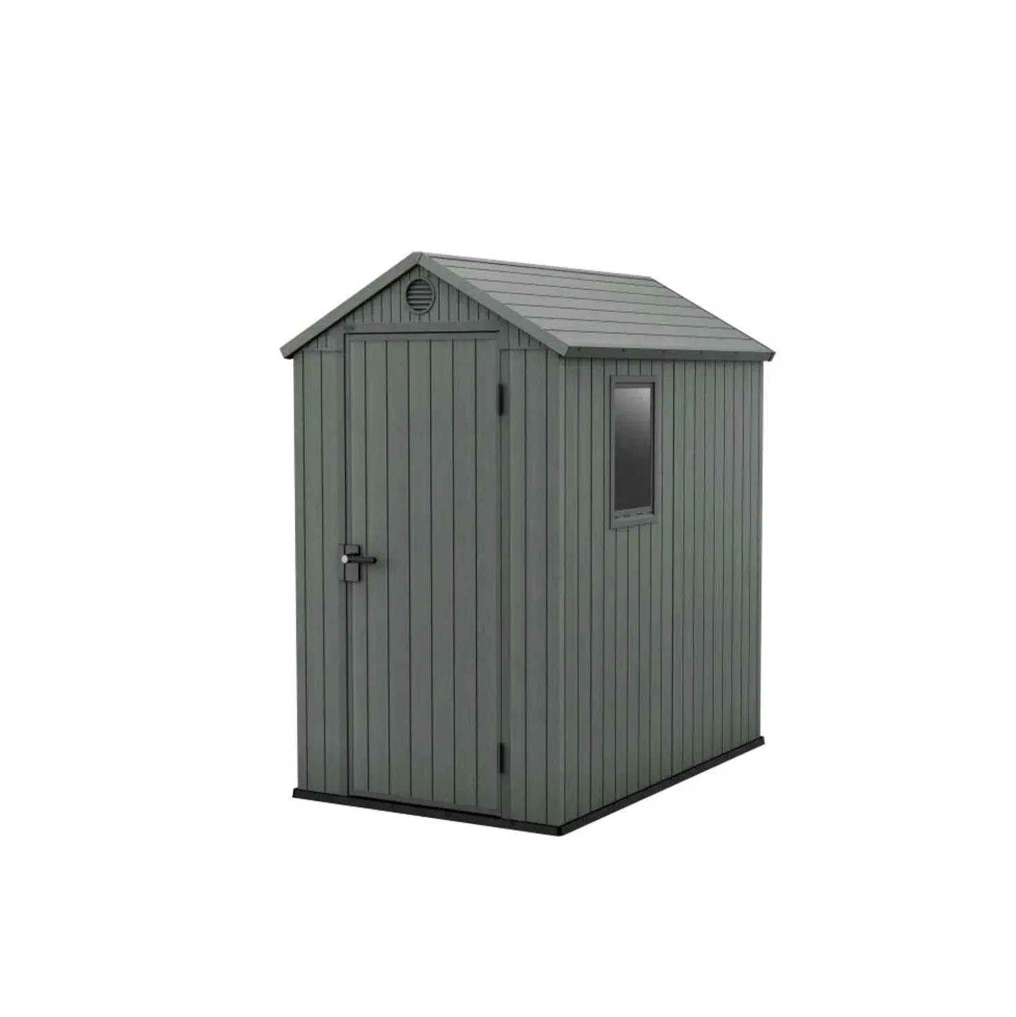 Casetta da giardino in resina termoplastica Keter Darwin 4x6m verde