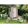 Casetta da giardino in resina Keter Manor beige 2,5 m²