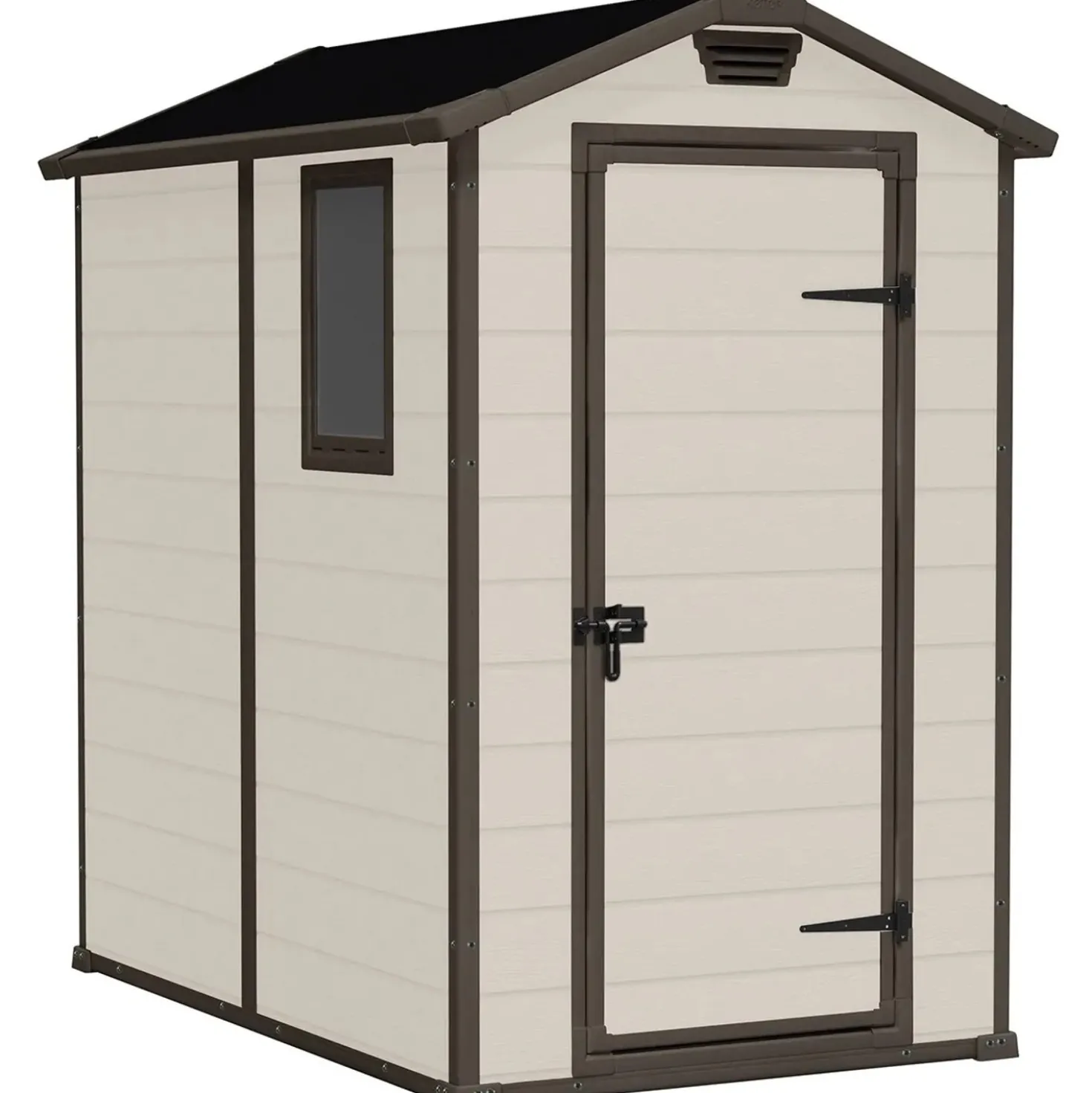Casetta da giardino in resina Keter Manor beige 2,5 m²