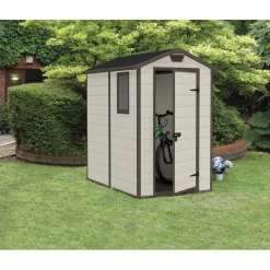 Casetta da giardino in resina Keter Manor beige 2,5 m²