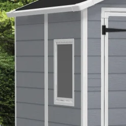 Casetta da giardino in resina Keter Manor sp. 16 mm grigio 4,4 m²