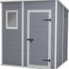 Casetta da giardino in resina Keter Manor Pent sp. 16 mm grigio 3,4 m²