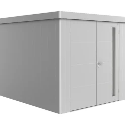 Casetta da giardino Neo 3B Argento metal. 200x167 cm 2 porte