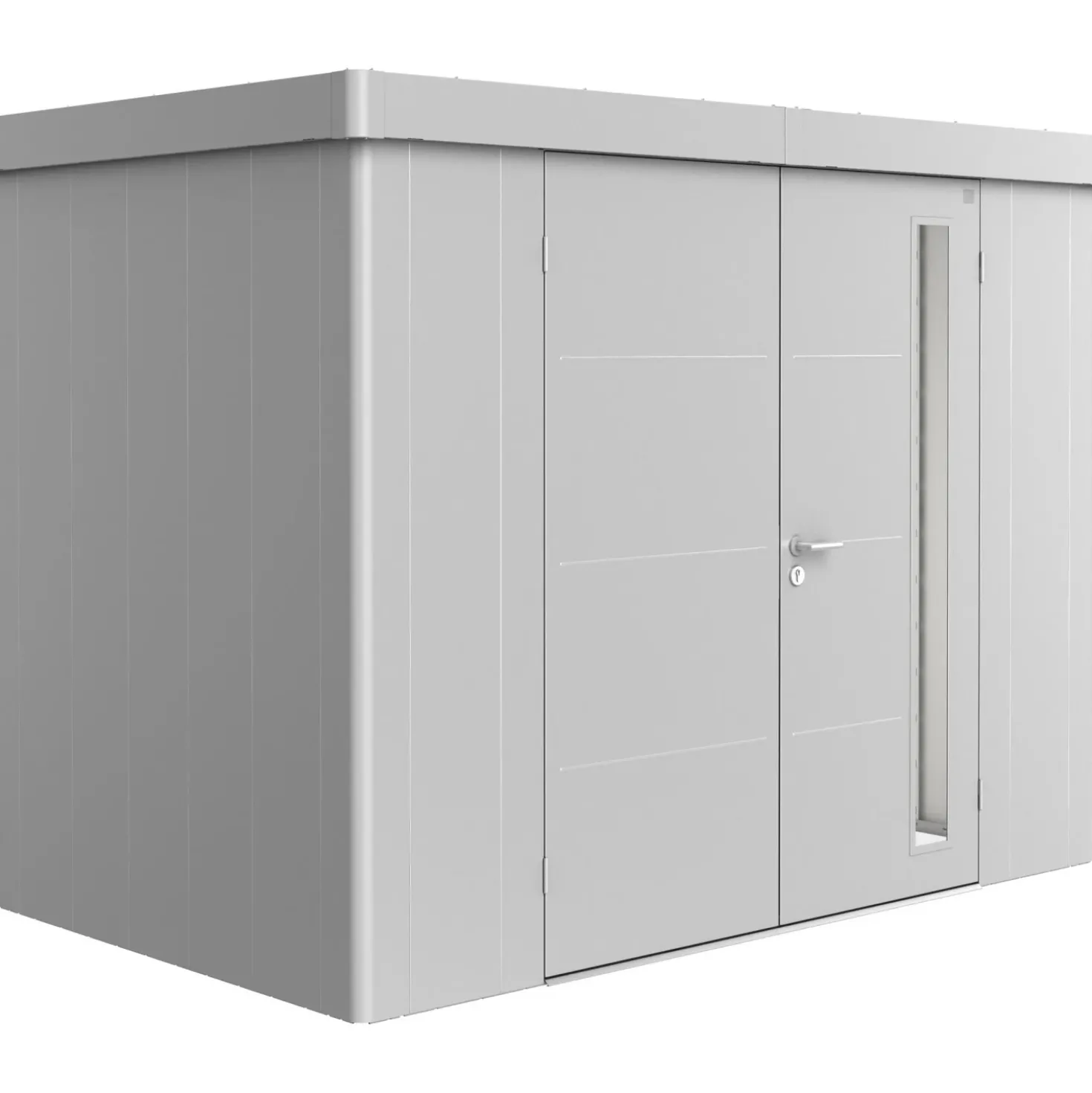 Casetta da giardino Neo 1C Argento metal. 200x167 cm 2 porte