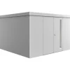 Casetta da giardino Neo 4D Argento metal. 200x167 cm 2 porte