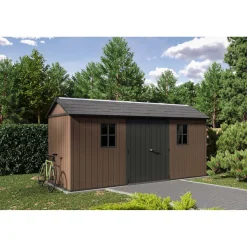 Casetta in resina Keter Newton + 7515/1575 marrone 9 m²