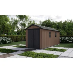 Casetta in resina Keter Newton + 7517/1775 marrone 10,3 m²