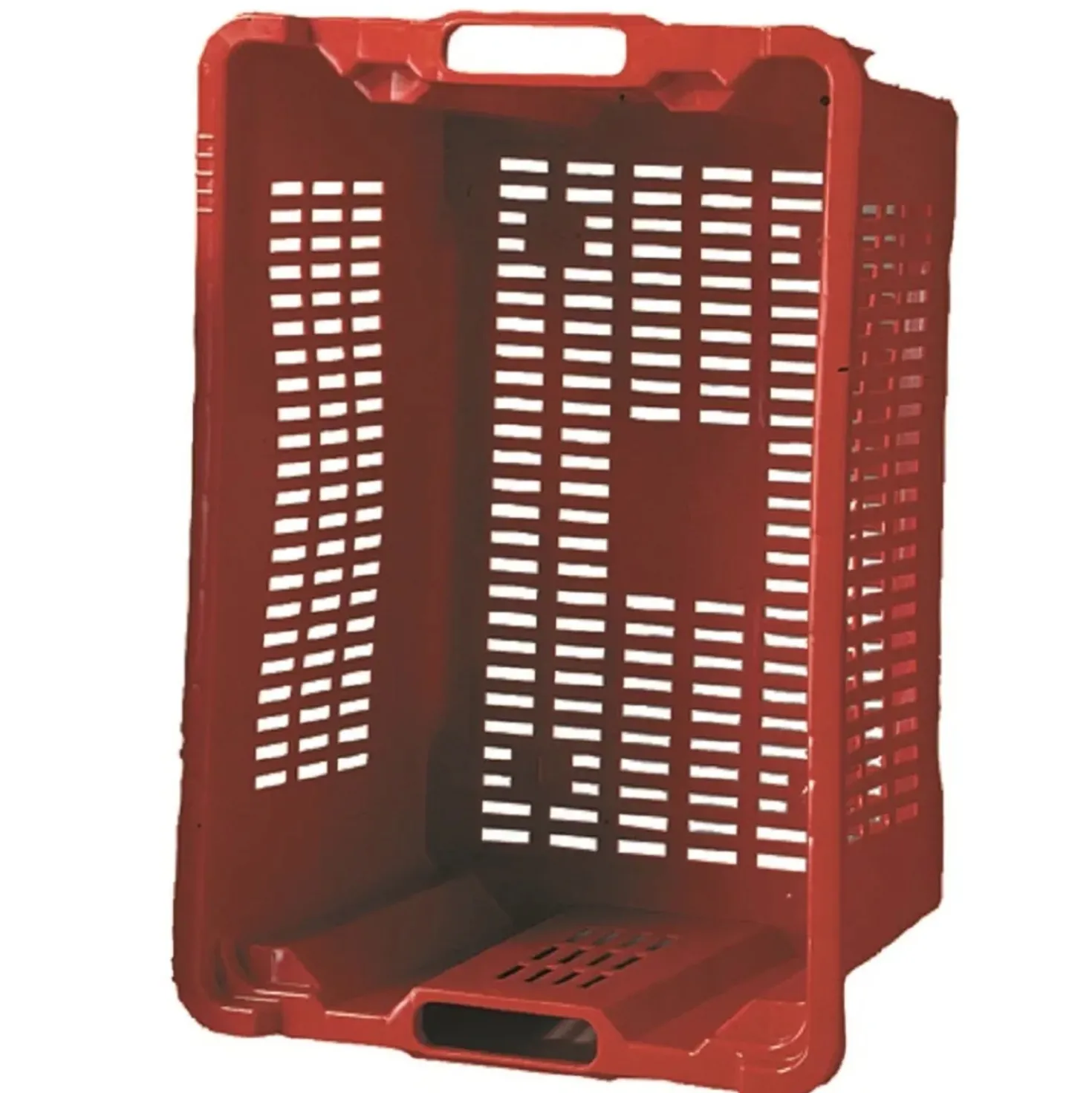 Cassetta per olive e prodotti agricoli rettangolare forata 56x35x31 cm 40 litri